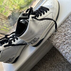 CHANEL Black and White Men's Sneakers